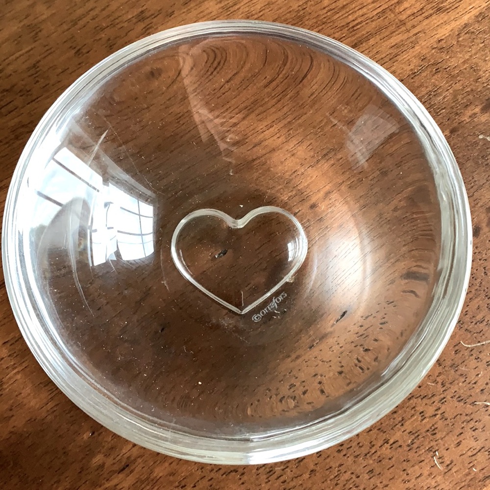 Crystal dish